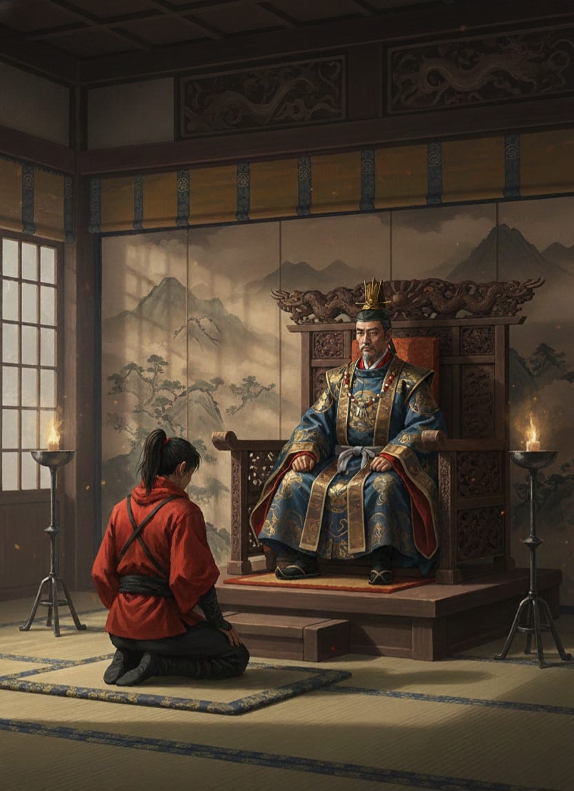 El ninja elegido por el rey